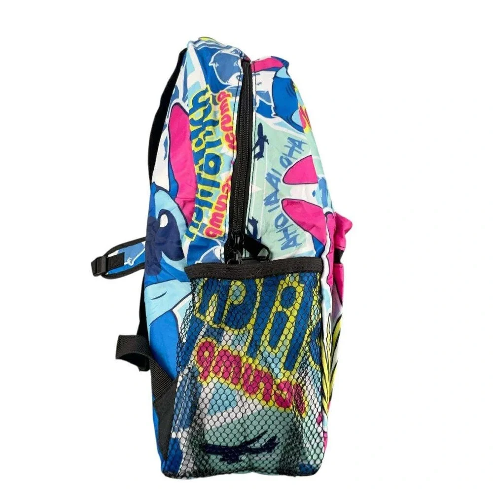 Disney Lilo & Stitch Backpack Crump Aloha‎ School Travel Lightweight NEW
